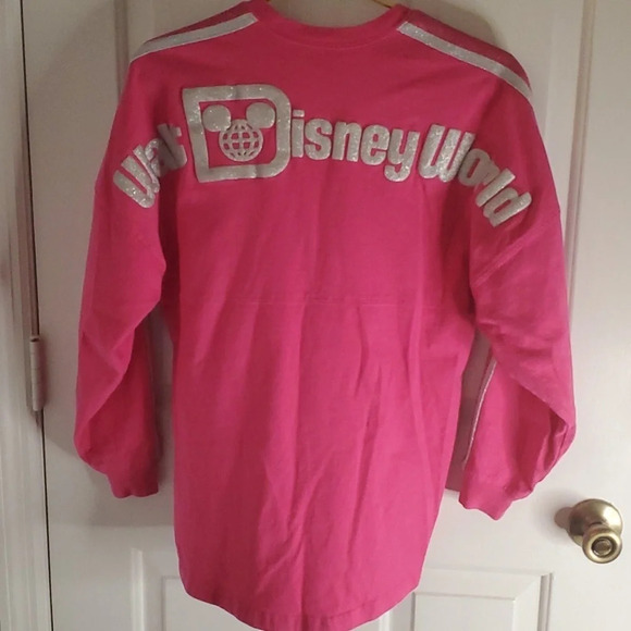 DISNEY PARKS Disney World Pink & Silver Spirit Jersey - Picture 5 of 9